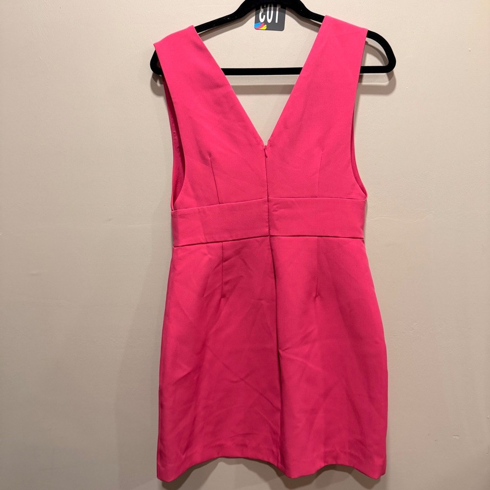 #103 Endless Rose Mini Dress Women Size M Pink V-Neck Cutout Sleeveless - Picture 7 of 9